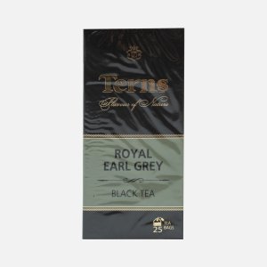 Чай Тернс Ройал Эрл Грей черный 25пак*1,8г