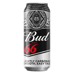 Пиво Бад 66 светлое 4.3% ж/б 0,45л