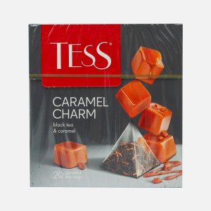 Чай Тесс Карамель Шарм пирамид 20*1,8г