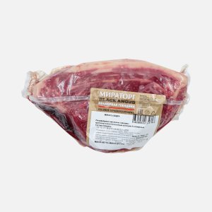 Говядина Мираторг Мраморная мякоть бедра (кусок) б/к охл в/у 800г