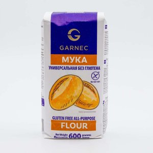 Мука Гарнец универсальная без глютена бум/пак 600г