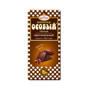 Шоколад Особый темный оригинальный 90г