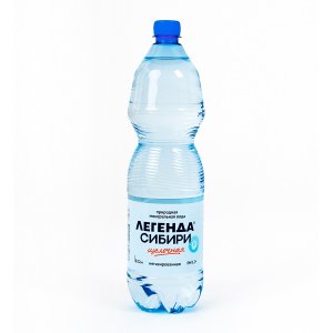 Вода Легенда Сибири минеральная природная питьевая негазированная пэт 1,5л