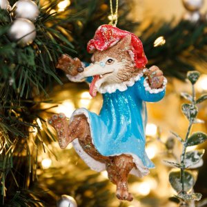 Украш елочн Красная Шапочка/Волк в одежде бабушки7х11см полист78055-7