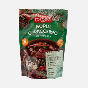 Борщ Готово! с фасолью 130г
