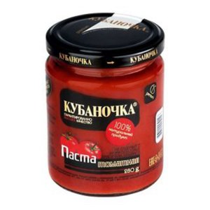 Паста томатная Кубаночка ст/б 280г