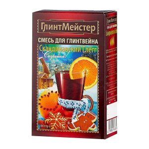Набор для глинтвейна ГлинтМейстер Скандинавский Глегг к/к 44г