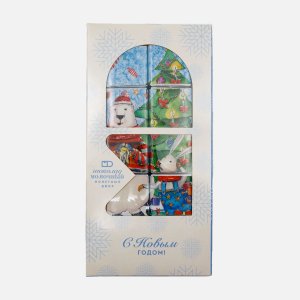 Набор шоколада Монетный Двор Новый Год молочный 50г