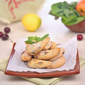 Печенье Рогалики шоколадно-кокосовые вес