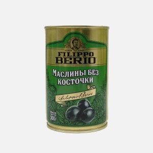 Маслины Филиппо Берио без косточки 300г