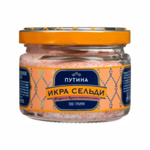 Икра Путина сельди т/о в соусе вкус копченого лосося 180г