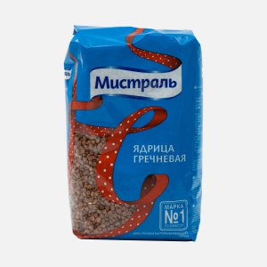 Крупа Мистраль гречневая ядрица пл/пак 900г