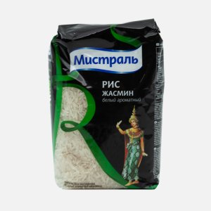 Рис Мистраль ароматный Жасмин пл/пак 500г