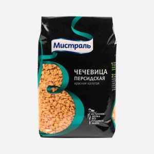 Чечевица Мистраль Персидская красная пл/пак 450г