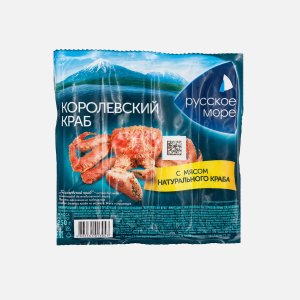 Палочки крабовые Русское море Королевский краб имитация охл 250г