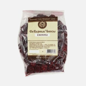 Чипсы Товарищество Северные Чаи Ежевика сушеная 150г