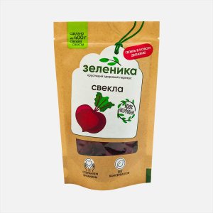 Свекла Зеленика Здоровый перекус сушеная с добавл масла 50г
