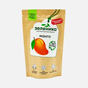 Манго Зеленика Здоровый перекус сушеный 20г