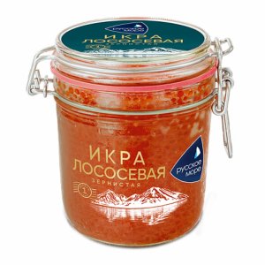 Икра Русское море лососевая зернистая горбуши ст/б 500г