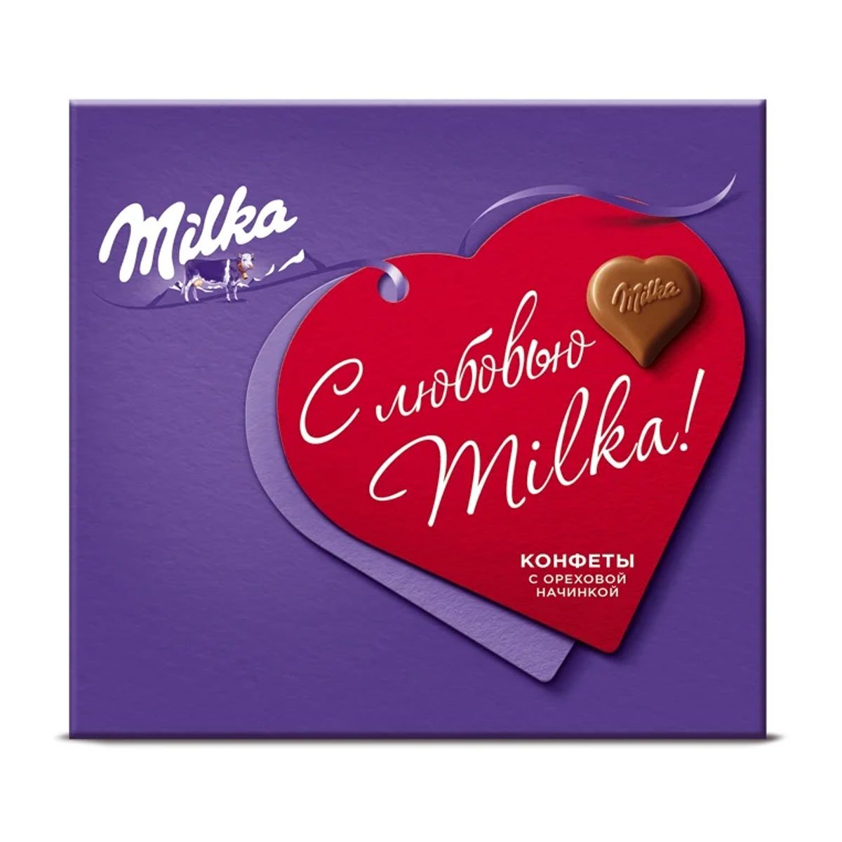 Конфеты Милка из молочного шоколада 110г