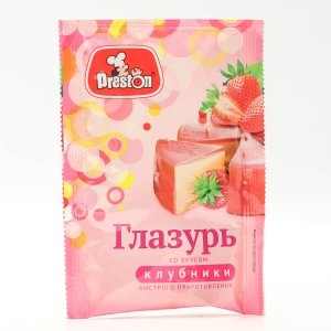 Глазурь Престон со вкусом клубники 50г