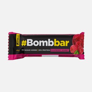 Батончик Бомббар Малиновый сорбет глазированный протеиновый 40г