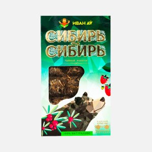 Напиток чайный ИванДа СибирскийПуэр Сибирь плитка к/к 96г