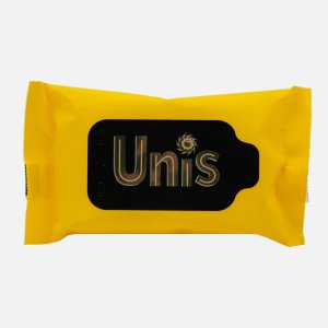 Салфетки Унис Перфюм Йеллоу влажные антибактериальные 15шт