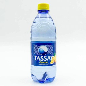 Вода Тассай со вкусом лимона газированная пэт 0,5л