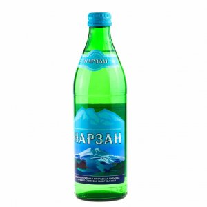 Вода Нарзан минеральная природная лечебно-столовая газ ст/б 0,45л