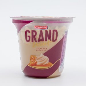 Пудинг молочный Гранд Десерт Солёная карамель 4.7% пл/ст 200г