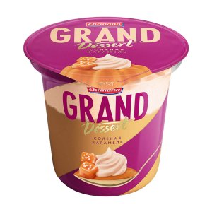 Пудинг молочный Гранд Десерт Солёная карамель 4.7% пл/ст 200г