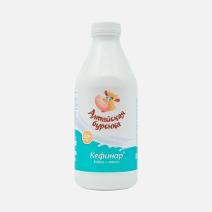Биопродукт кисломолочный Алтайская Буренка Кефинар 2.5% пл/бут 850г