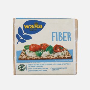 Хлебцы Васа Файбер ржаные цельнозерновые с отруб/кунж 230г