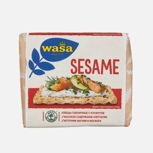 Хлебцы Васа Сизам пшеничные с кунжутом 200г