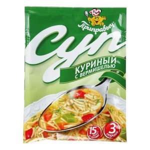 Суп Приправыч Куриный с вермишелью 60г