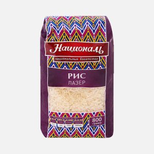 Рис Националь Лазер пл/пак 800г 