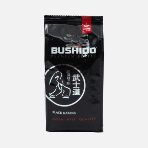 Кофе Бушидо Блэк Катана в зернах м/у 227г