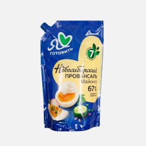 Майонез Новосибирский Провансаль классический 67% дой/пак 700мл
