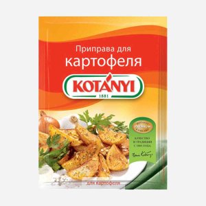 Приправа Котани для картофеля Деревенская с луком и чесноком 20г