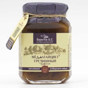 Мед Берестов Алтайцвет гречишный ст/б 200г