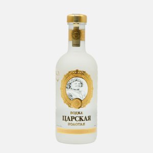 Водка Ладога Царская 40% Золотая ст/б 0,5л
