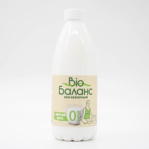 Напиток кисломолочный БиоБаланс Кефирный обогащенный 0% пл/бут 930г