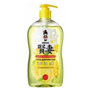 Гель Кенсай д/мытья посуды с ароматом Японского лимона 540мл