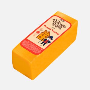 Сыр Радость вкуса Рыжий Чеддер 45% вес