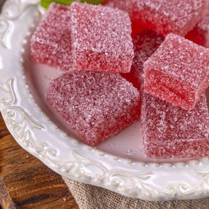 Мармелад нарезной вкус Клюквы вес