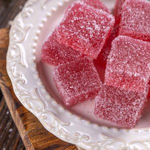 Мармелад нарезной вкус Малины вес