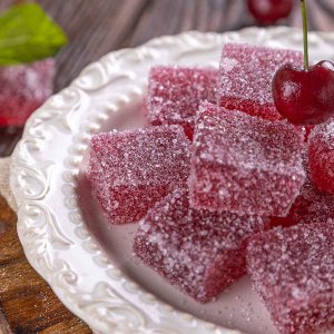 Мармелад нарезной вкус Вишни вес