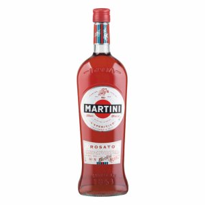 Напиток из виноградного сырья Мартини Розато ароматизированный розовый сладкий 15% ст/б 1л