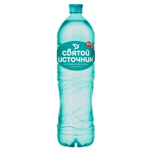 Вода Святой Источник Активные минералы газированная пэт 1,5л